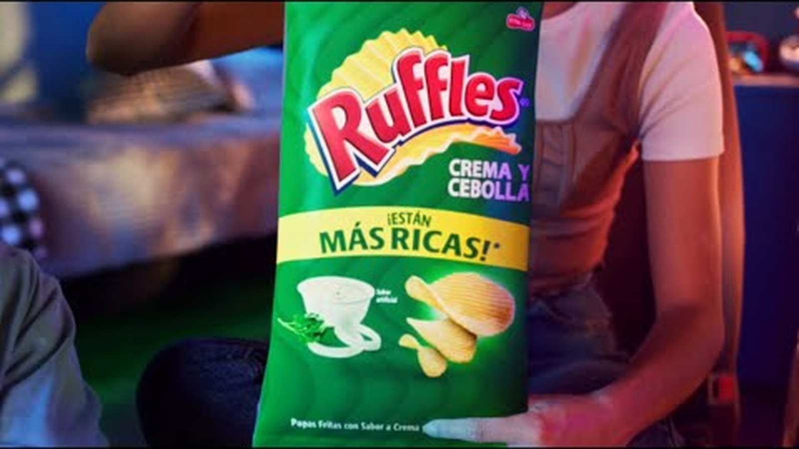 Ruffles · Crema y Cebolla